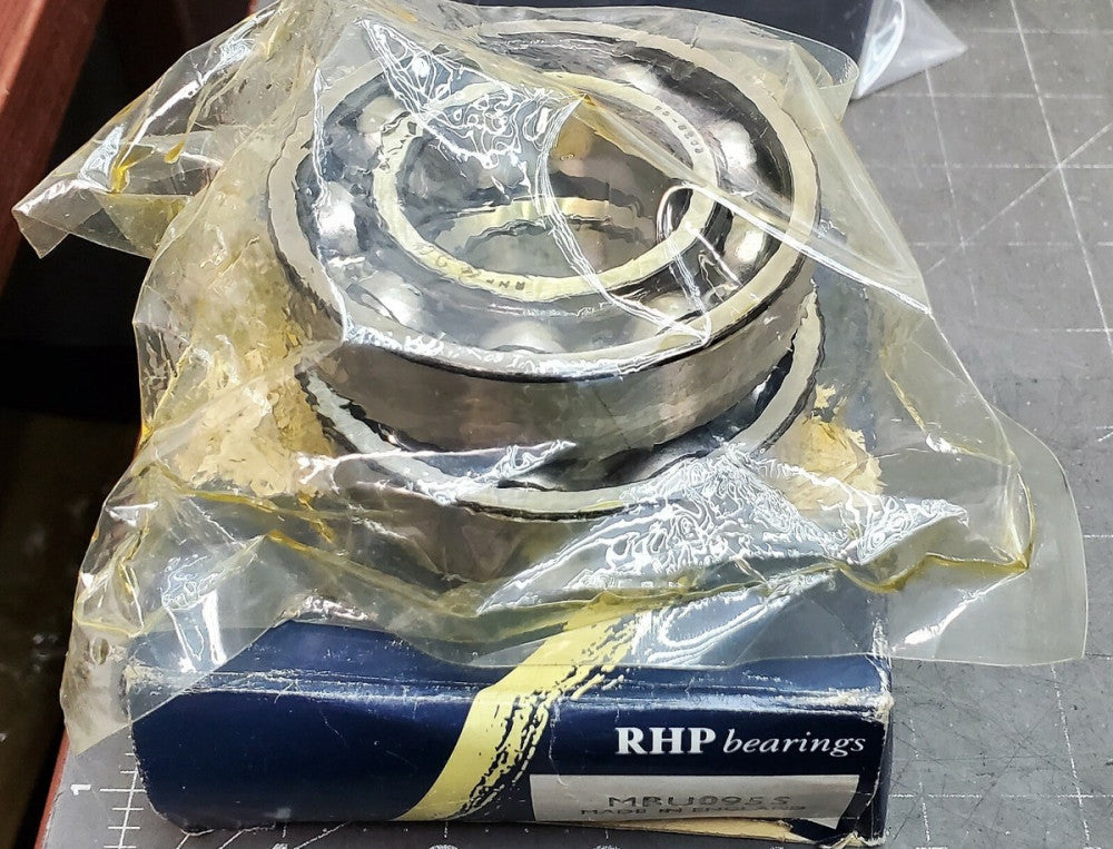 (2) 6208 RHP 6208 Single Row Deep Groove Radial Ball Bearing, 2 PER BOX [OF33]
