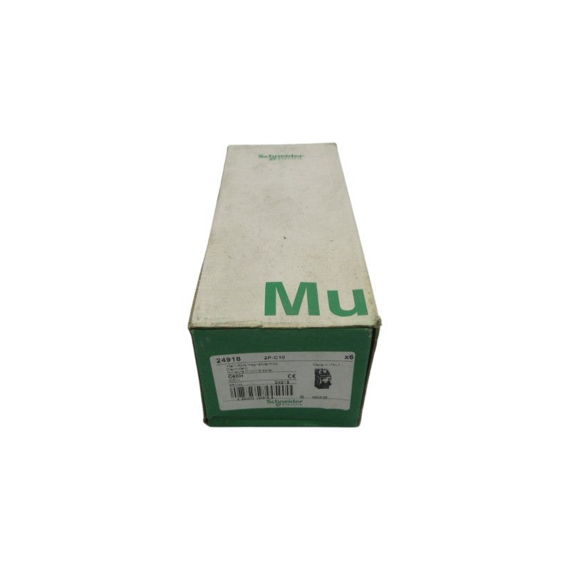 SCHNEIDER ELECTRIC C60H 24918 2P-C10 400V 10A (PKG OF 6) NSFS