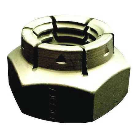 Flexloc 20Faf-518 Flexible Top Lock Nut, 5/16"-18, Steel, Grade 2, Black Oxide,