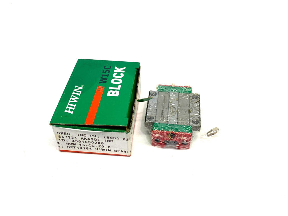Hiwin HGW15CC ZOC Linear Guideway Block Bearing