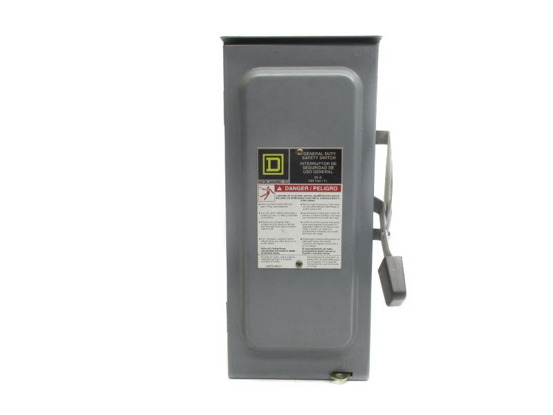 SQUARE D D222NRB SER. F01 240VAC 60A NSNP