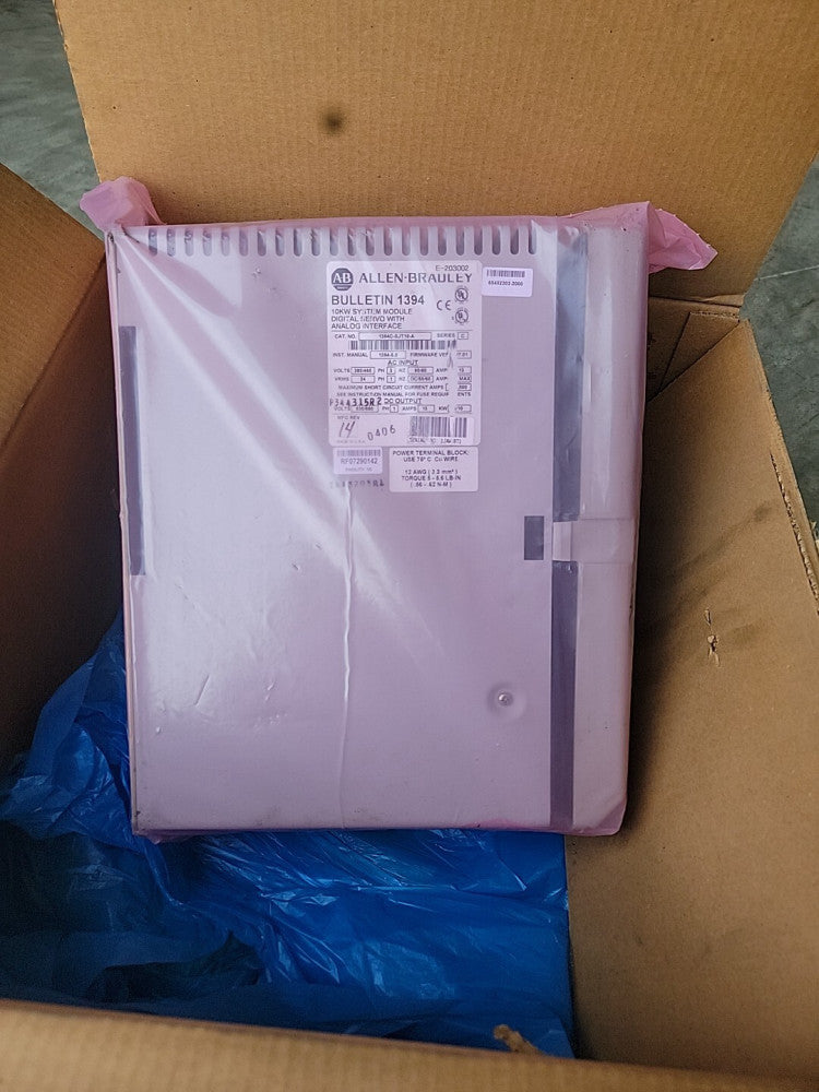 ALLEN BRADLEY 1394C-SJT10-A SER. C NNB 10KW DIGITAL SERVO  CONTROLLER W/ ANALOG