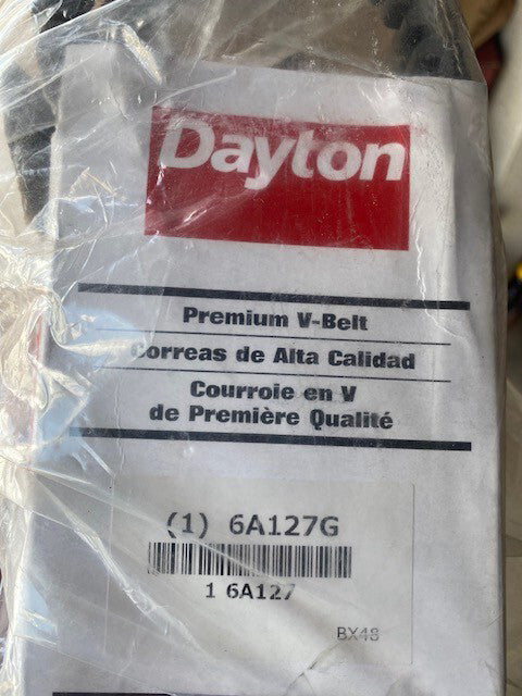 Dayton Premium V-Belt 6A127G