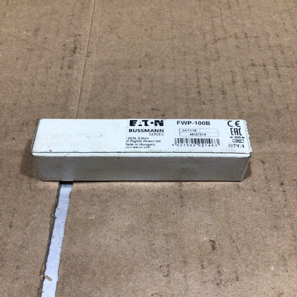 Eaton Bussmann Fuse FWP-100B, NOS