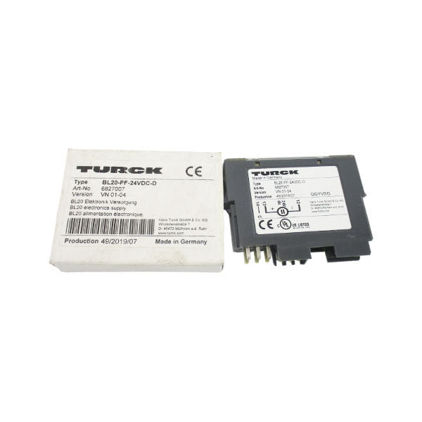 TURCK BL20-PF-24VDC-D 6827007 24VDC NSMP