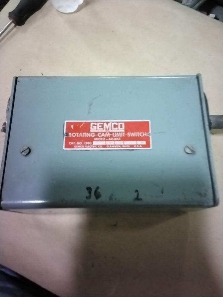 GEMCO 1980-105R-SP ROTATING CAM LIMIT SWITCH