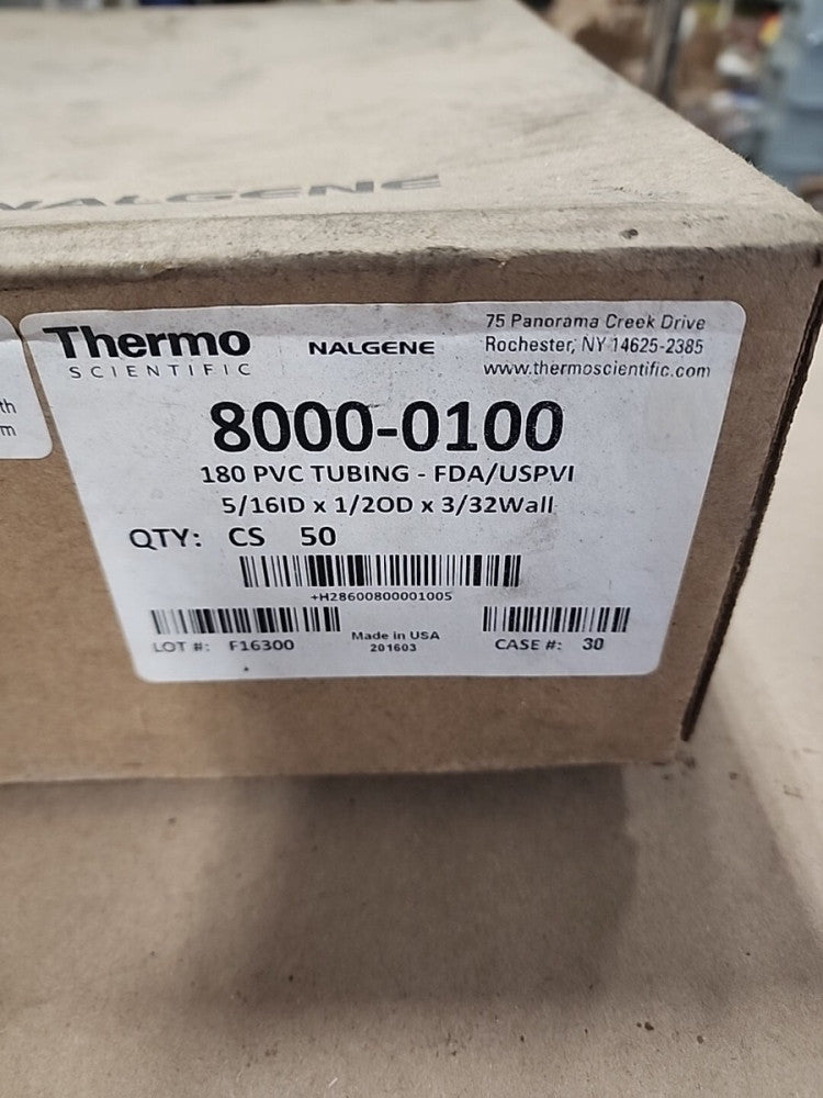 Thermo Scientific 180 PVC Tubing, 5/16idx1/2odx32wall 50'