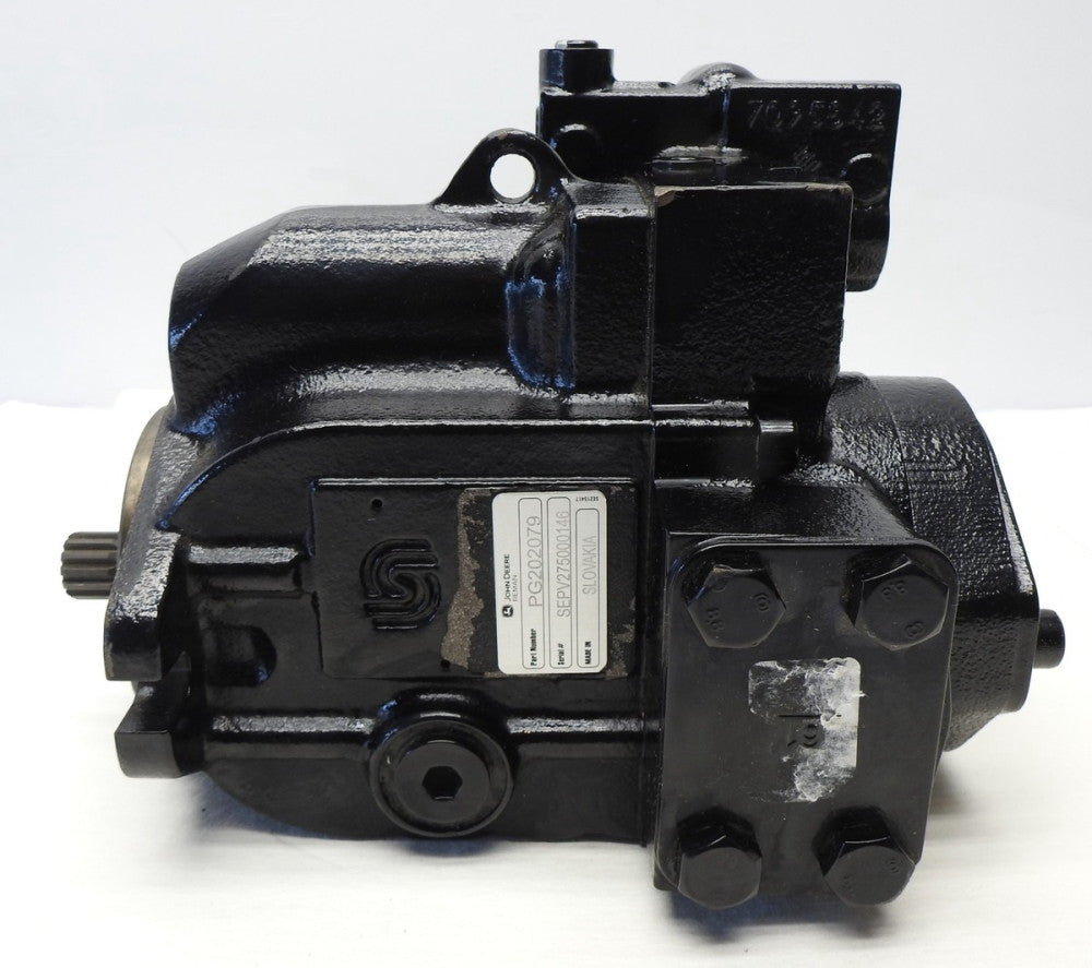 GENUINE John Deere PG202079 Hydraulic Pump RE195820, 707473AT OEM!