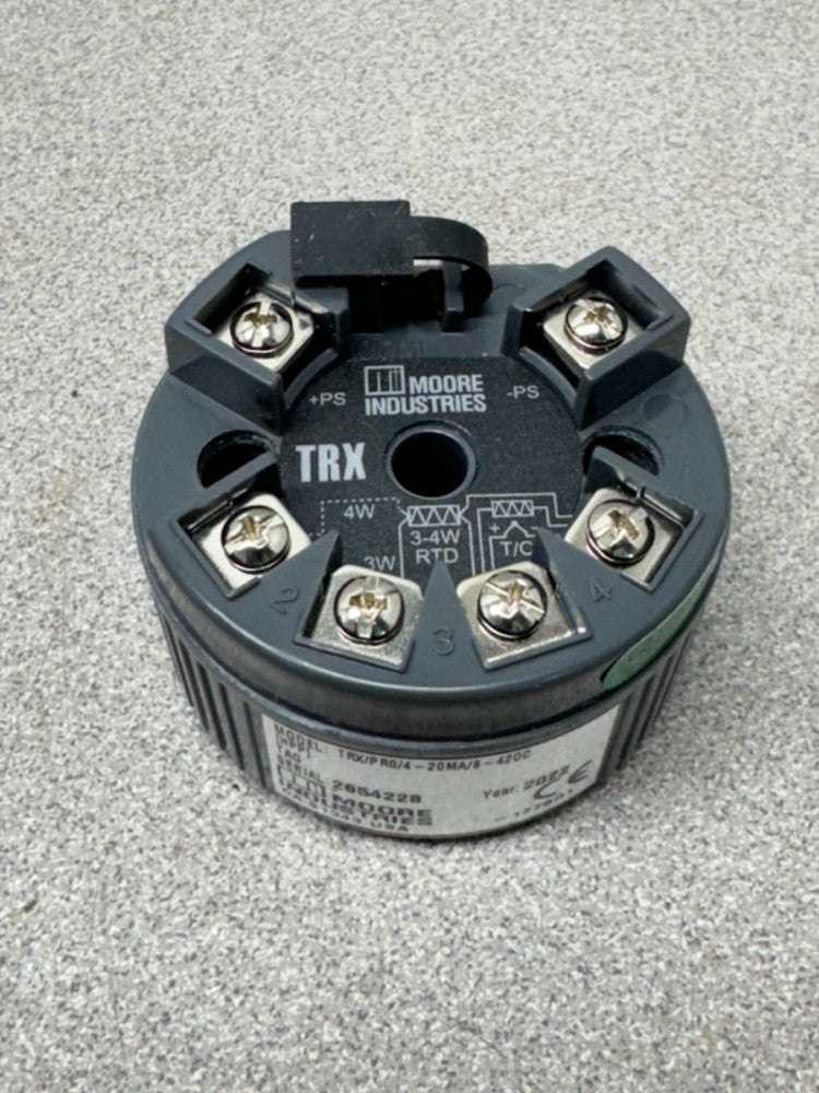 NEW NO BOX MOORE INDUSTRIES TRX/PRG/4-20MA/8-42DC