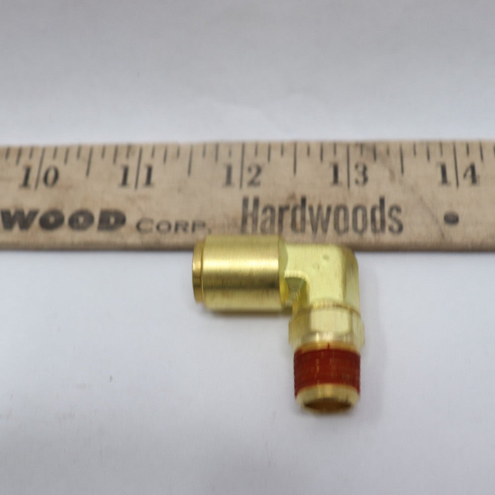 KR Johnson 90 Degrees Elbow Fitting Brass 169PMT-6-4