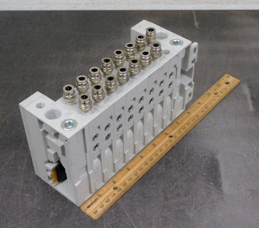 Numatics ZSP 006-206 D1 Double Z Block Manifold Lot of Eight (8)