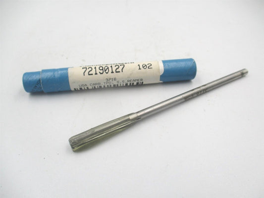 (2400-06) 3/16″ x 4-1/2" OAL 4Fl Straight Shank Carbide-Tipped Chucking Reamer 