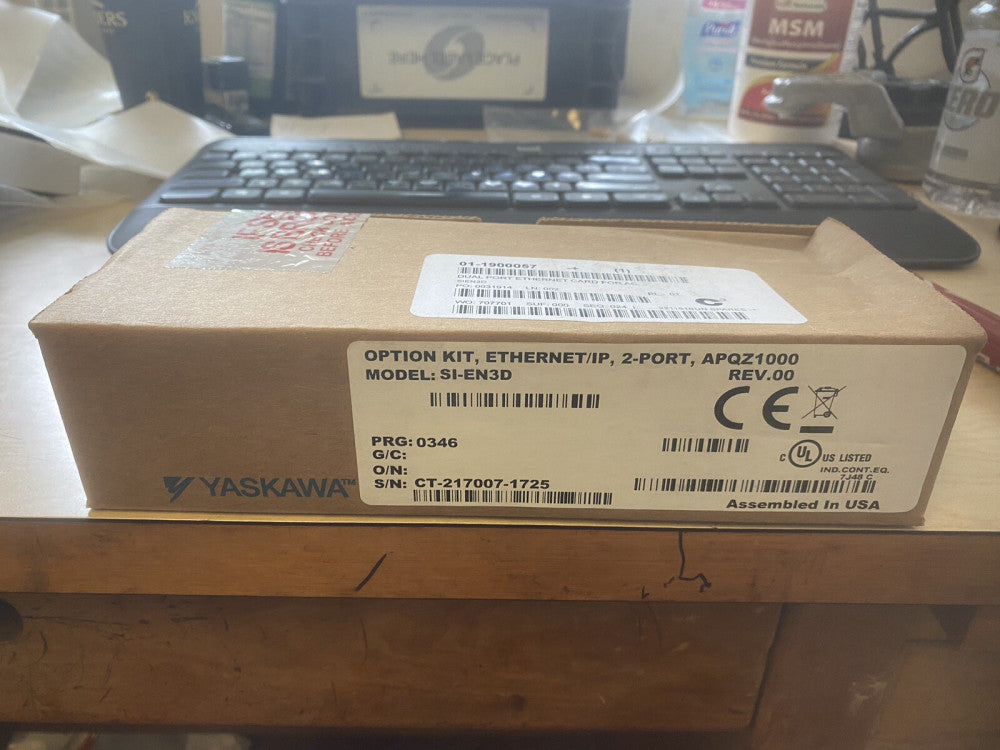 BRAND NEW Yaskawa SI-EN3D Dual Port Ethernet IP Communication Option KIT