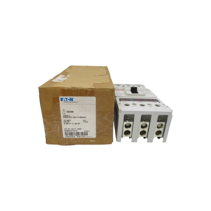 EATON KD3400 1492D81G03 SER. C 600VAC 400A NSMP