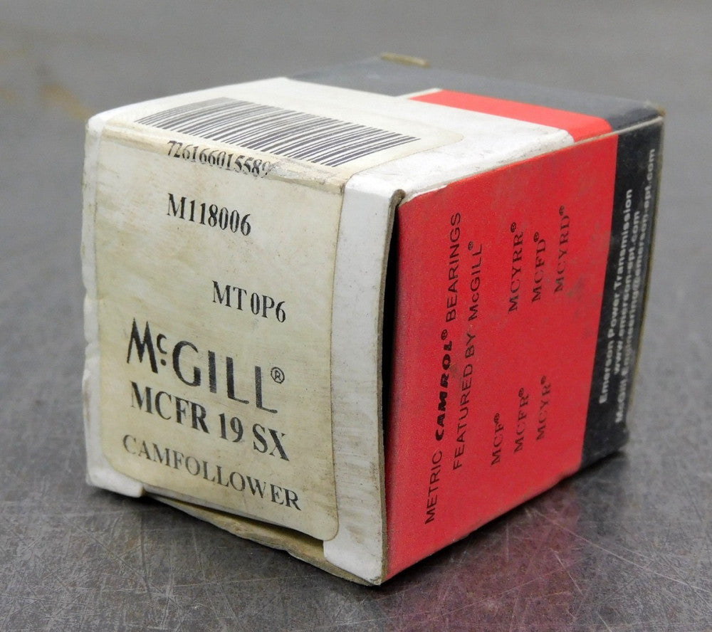 McGill MCFR 19 SX Cam Follower Precision Bearing MT0P6