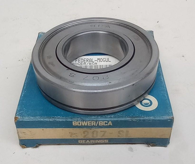BCA 207-SL/TN9 Ball Bearing Deep Groove 35X72X17mm Single Shielded No Snap Ring