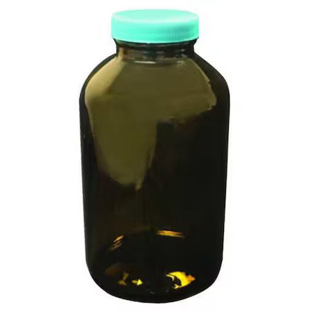 Zoro Select 52Ka13 Bottle,Wide Mouth,94Mm H,4 Oz.,Pk24 (Formerly Lab Safety