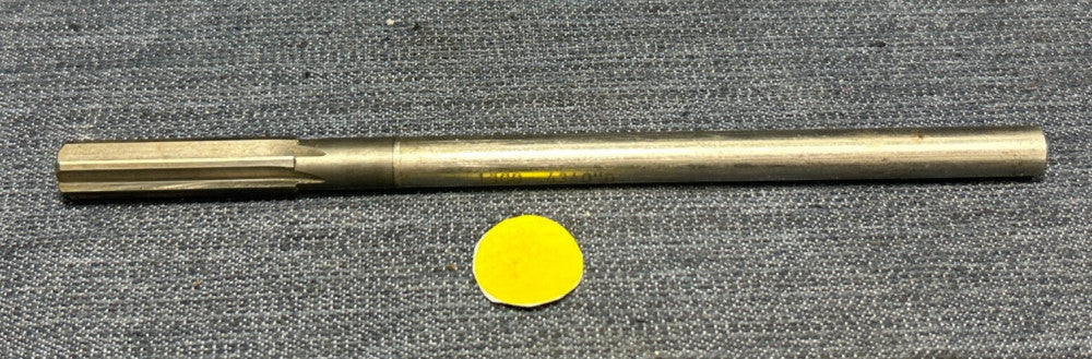 UNBRANDED .434" CHUCKING REAMER   7" OAL  1-5/8" LOC 6-FLUTES STRAIGHT HS