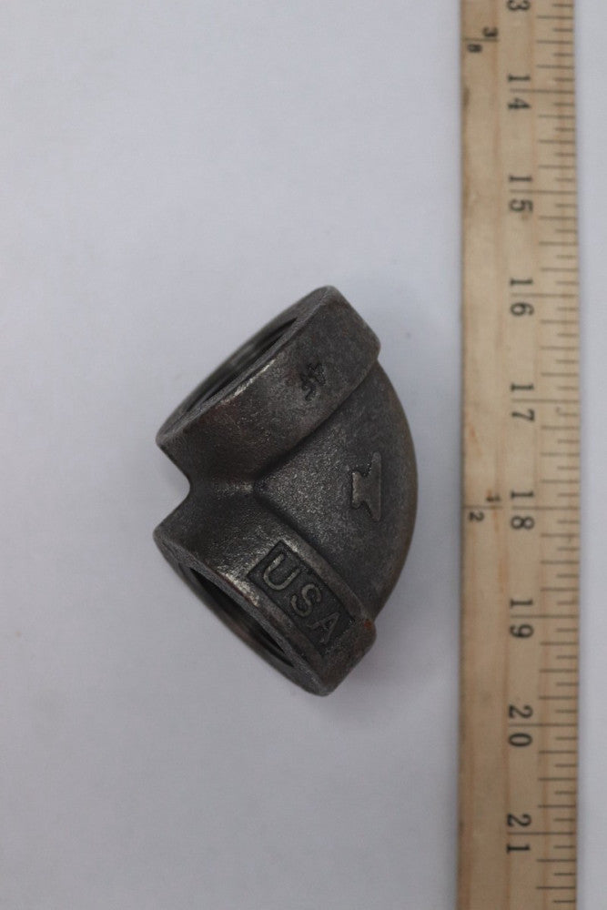 Anvil Socket Forged Steel 90Â° Elbow  Class 6000 1" X 1" 0362600405