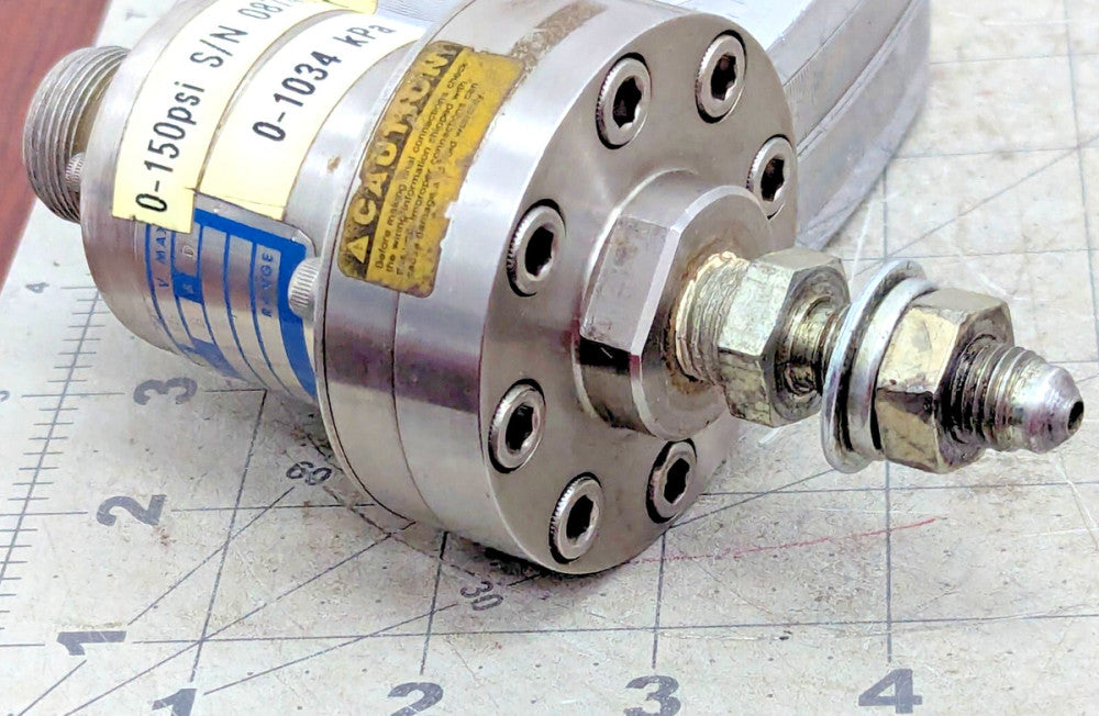 Viatran Model 118 Pressure Transducer 0~150 PSIG 15V 1182AR2AR320 [C9S4#3