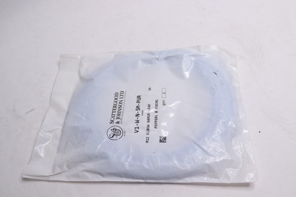 ScatterGood & Johnson LTD Cable Connector 2 PIN250 V AC/DC 4 AMP V1-W-N-5M-PUR
