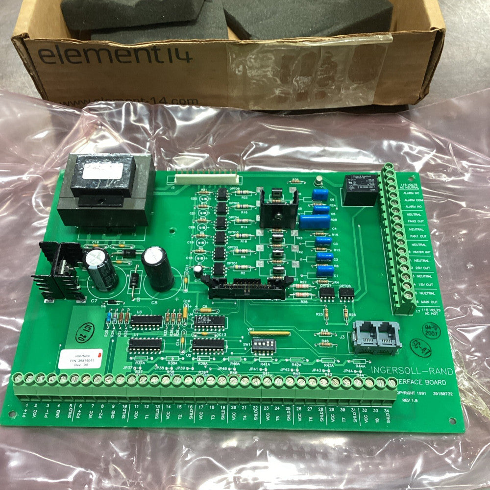 Ingersoll Rand 39814041 Rev 4.0 Interface Circuit Board