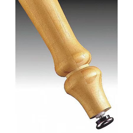 Zoro Select 9450 Leveling Glides, Screw-In, Rd, 1-1/16", Pk24