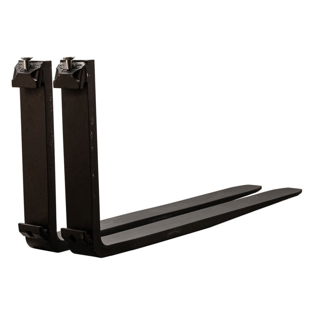 2pcs 42'' Pallet Fork Blades Forklift For Skid Tractor Loaders 2500lb