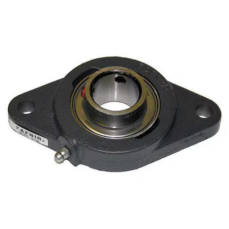 Timken Scjt 1 3/8 Flange Bearing, 2-Bolt, Ball, 1-3/8" Bore