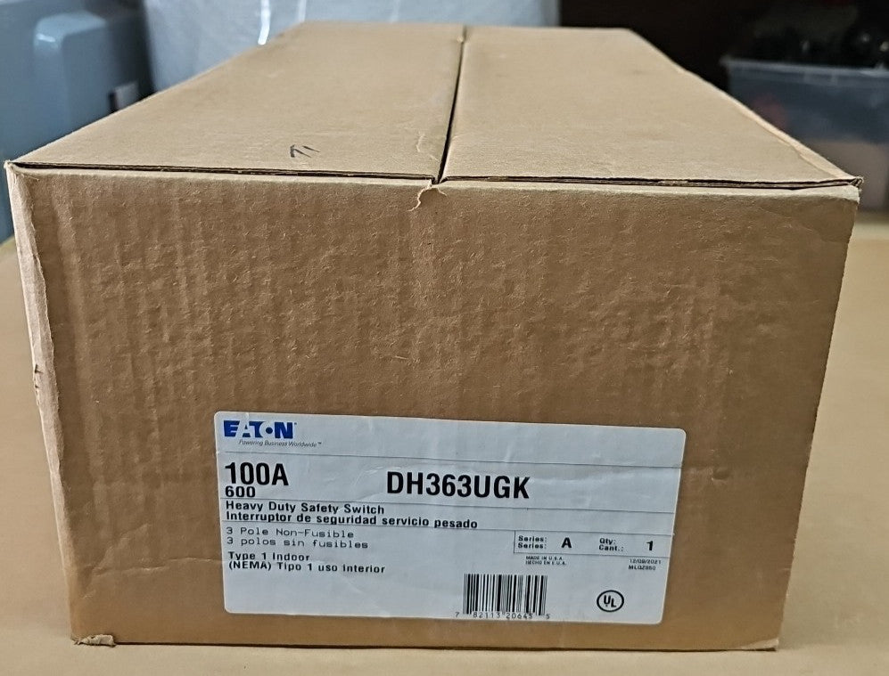 Eaton DH363UGK 100A 600V INDOOR