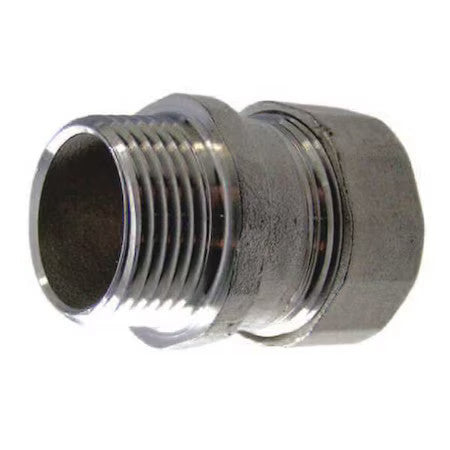 Calbrite S21500mc00 Emt Grounding Connector, 1-1/2 In, Compression, 316