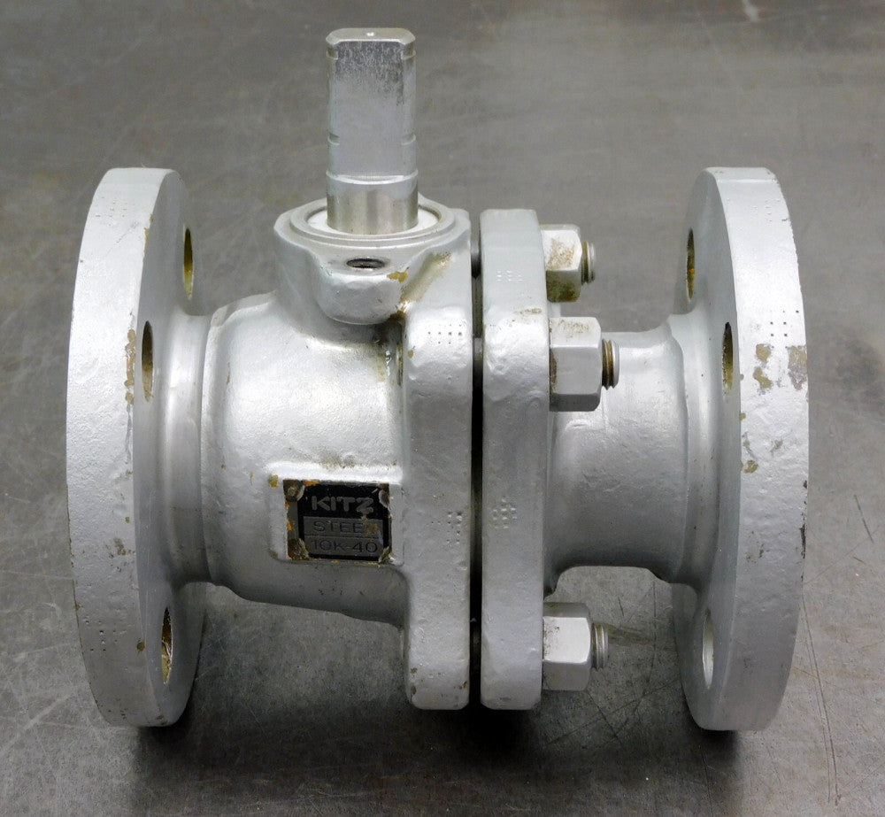 Kitz 10K40 2-Way Steel Ball Valve