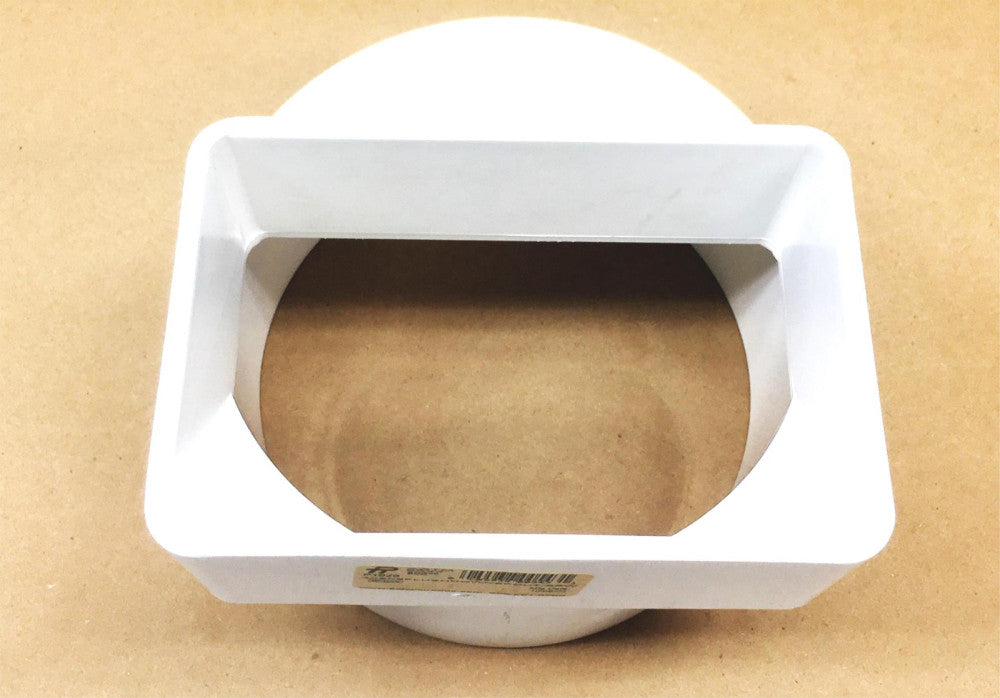 ASTM 4X6X6 Inch 3034 SDR 35 PVC Flush Down Spout P1928 NOS