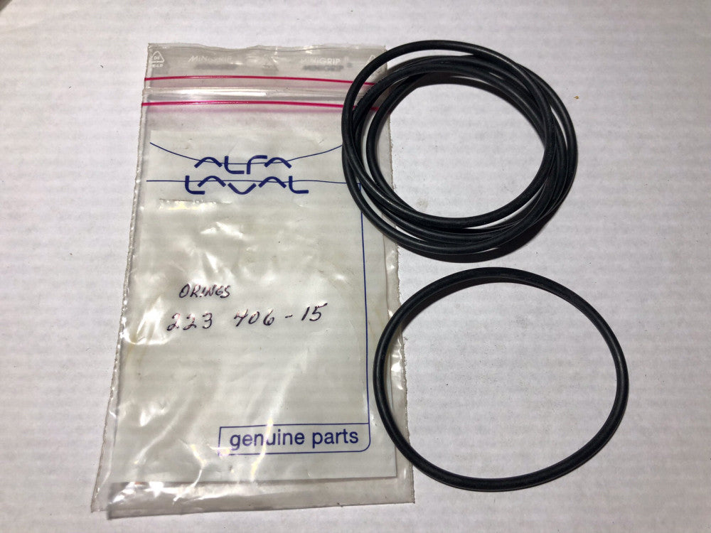 Alfa Laval 223406-15 O-RINGS **NEW** (Qty. Of 5) 223406-15