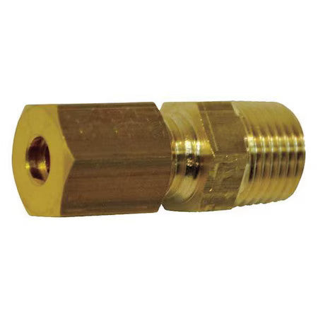 Legris 0105 08 17 8Mm Compression X 3/8" Male Bspt Straight Adapter 10Pk
