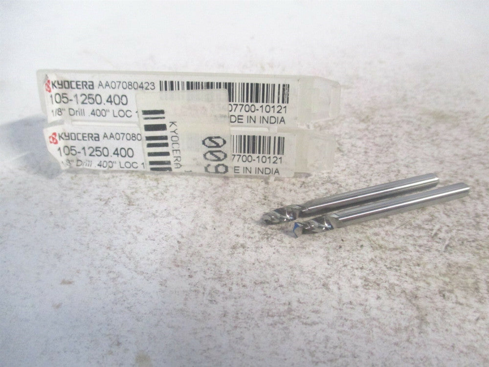SGS (07399) 1/8" x 1/8" x 1-1/2" OAL 130° Spiral Circuit Board Drill Bit - Qty 2