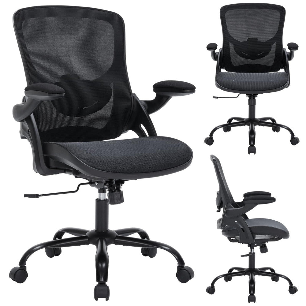 Home Office Desk Chair, Executive Computer Desk Chair Ergonomic Office Chair ...