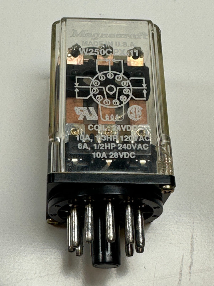 Magnecraft W250CPX-11 Coil 24VDC 11 Pin - New Fast Ship
