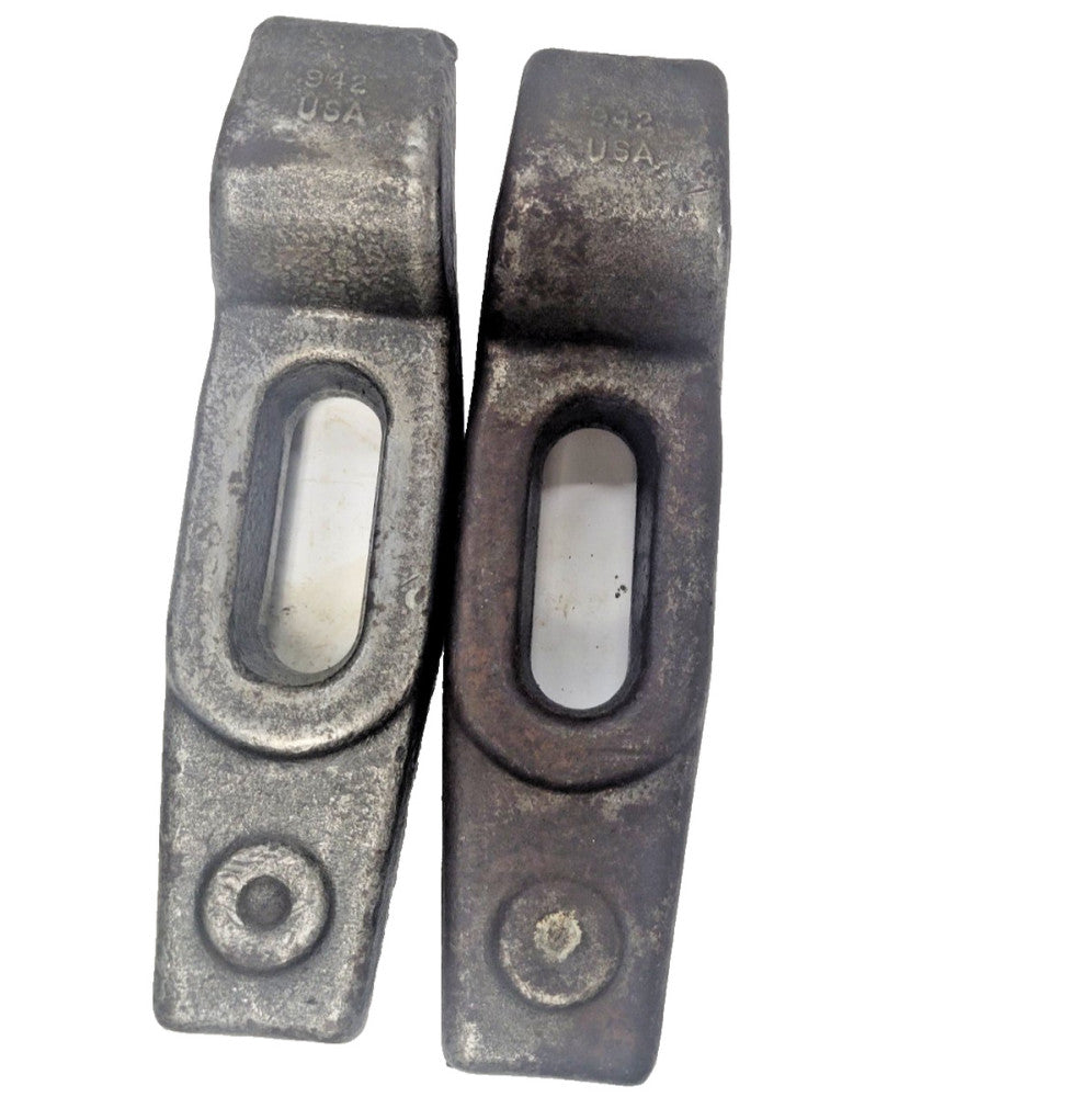 UNBRANDED HOLD DOWN CLAMP STRAPS W/CURVE, 942, ***LOT OF 2***