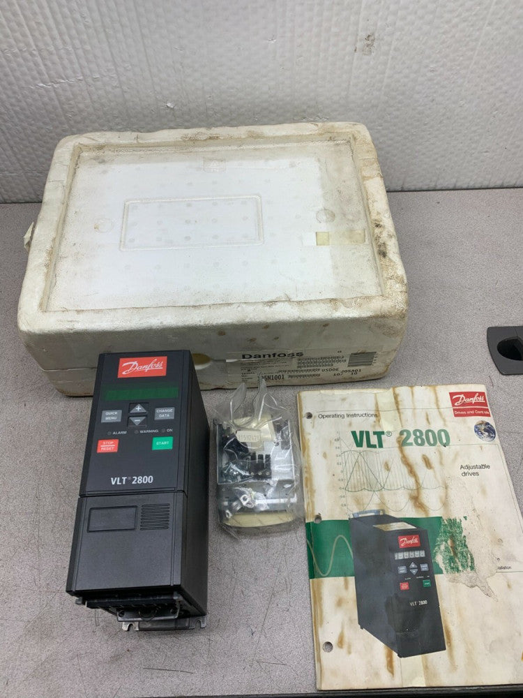 NEW DANFOSS VLT 2800 VARIABLE SPEED DRIVE 195N1001