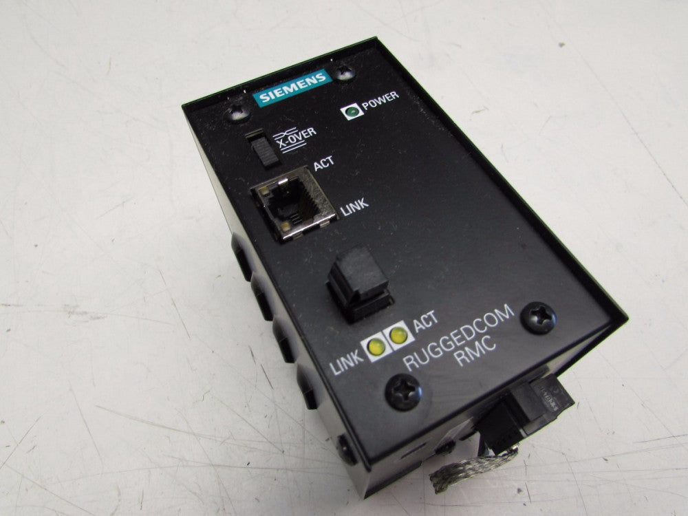 SIEMENS RUGGEDCOM RMC MEDIA CONVERTER 6GK60010AC030DA0 XLNT CONDITION MAKE OFFER