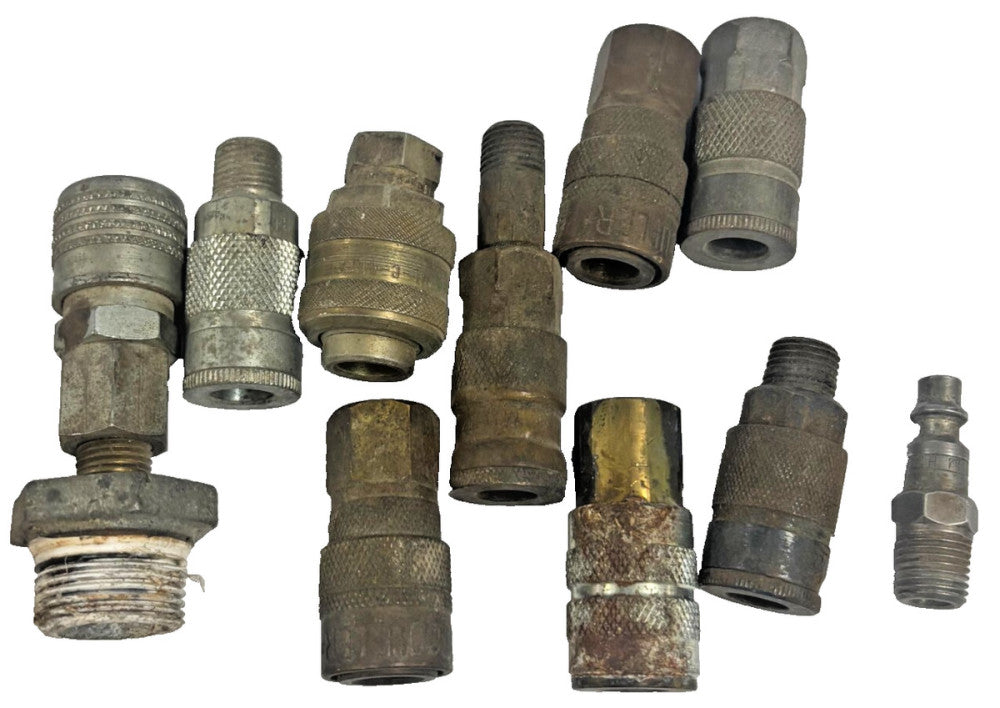 ASSORTED QUICK COUPLERS LOT OF 10