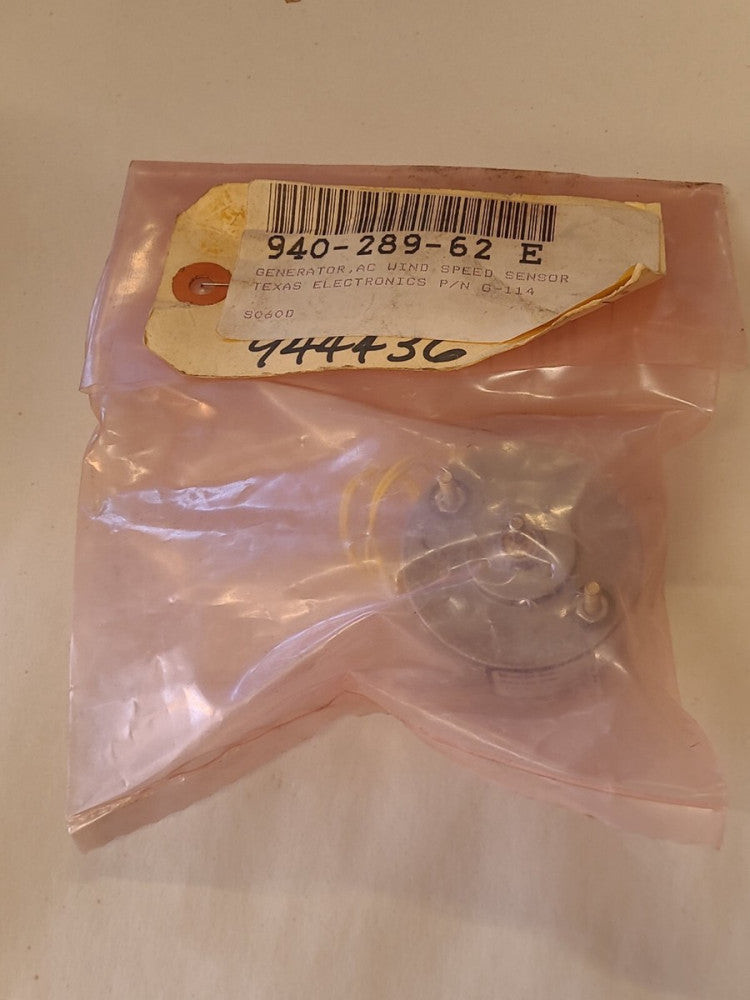 Texas Electronics G-114 AC Generator Wind Speed Sensor