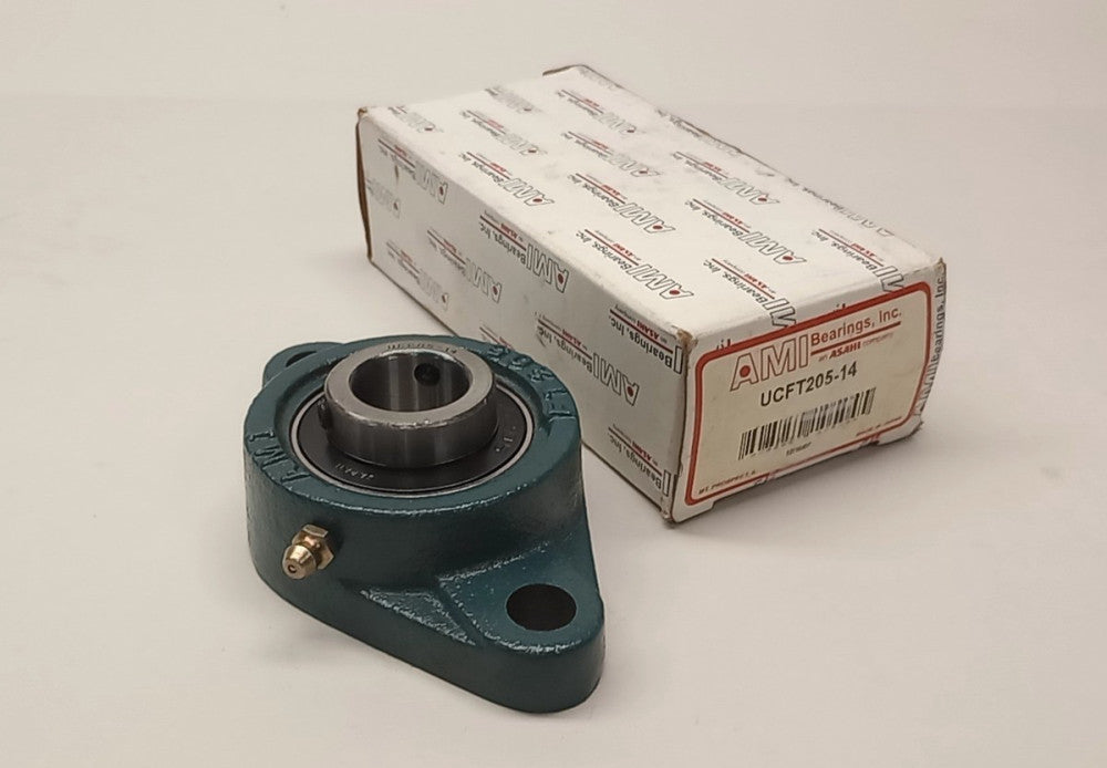 Asahi/Ami UCFT205-14 Flange Mount Bearing 2-Bolt 7/8 inch Bore