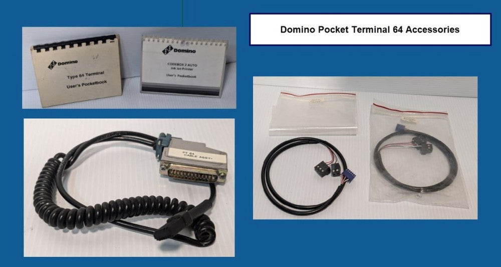 Lot of Domino Pocket Terminal 64 Accessories