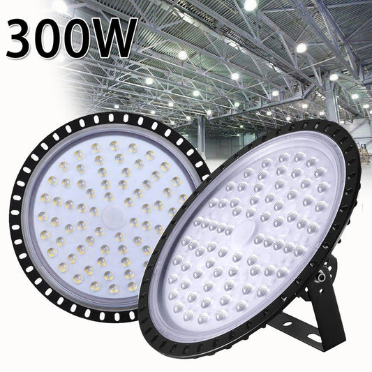 300W UFO Led High Bay Lights Industrial Warehouse Shop Commercial Lighting USA