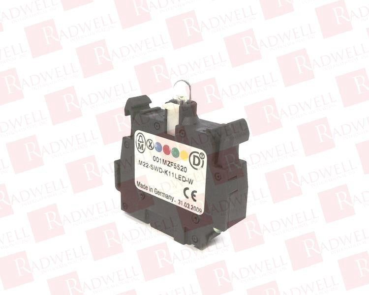 EATON CORPORATION M22-SWD-K11LED-W / M22SWDK11LEDW (USED)