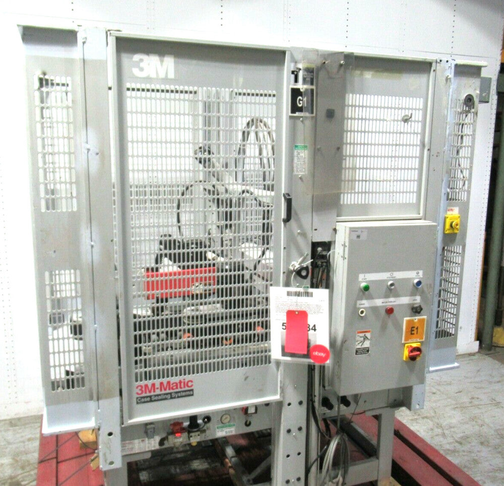 3M Model 800RKS Semi Automatic Random Top/Bottom Case Sealer