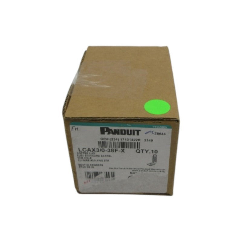 PANDUIT LCAX3/0-38F-X (PKG OF 10) NSMP