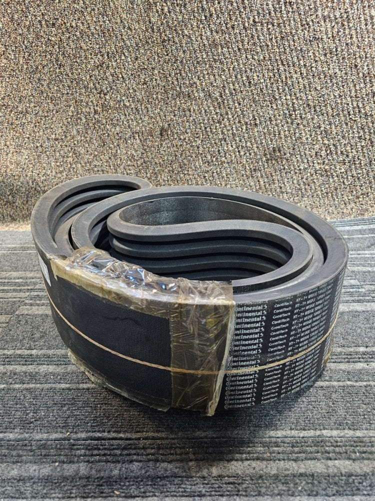 Continental 5/8V1600 Banded V-Belt, 160" Outside Length, 5" Top Width, 5 Ribs